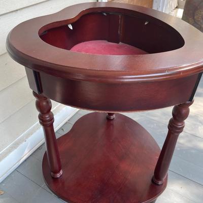 Heart Shape Table~ No Glass