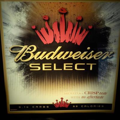 Vintage 2004 Budweiser Beer Neon sign..