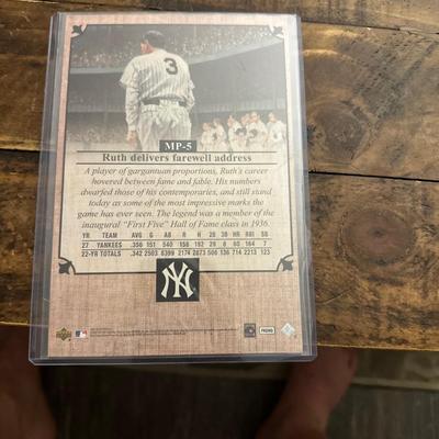 2007 UD Masterpieces #2 Babe Ruth