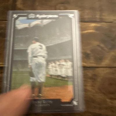 2007 UD Masterpieces #2 Babe Ruth