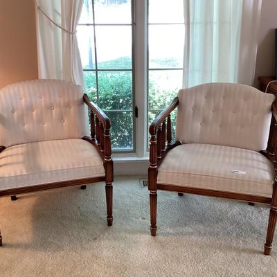 Set of 2 mcm chairs