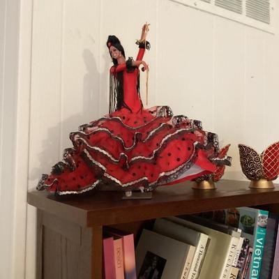 Vintage Marin chiclana flamenco dancer