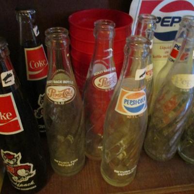Collection Of Vintage Bottle - A