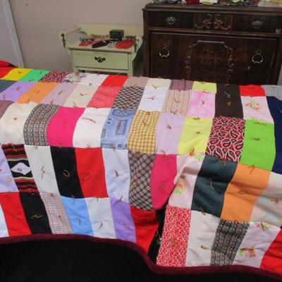 Hand Crafted Quilt - A