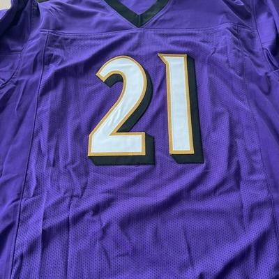 Mark Ingram Autographed/Signed Jersey Beckett COA Baltimore Ravens
