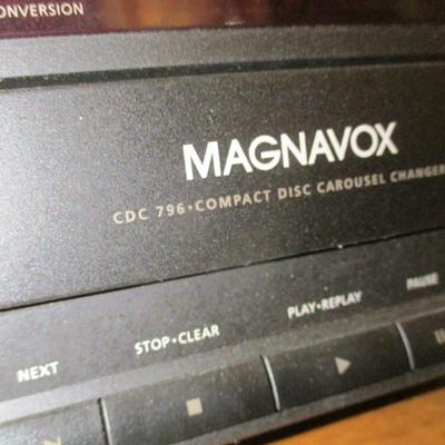 Magnavox CDC 796 Compact Disc Carousel Changer - A