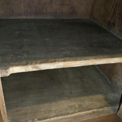 American Antique Dry Sink Style Cabinet, oak, dove tail, 43" L 20" depth 35"H
