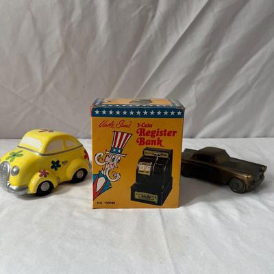 Uncle Samâ€™s 3-Coin Register Bank & More Coin Banks (UB-RG)