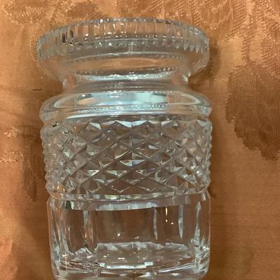 Waterford Crystal Honey/ Jelly / Mustard / Ginger Jar