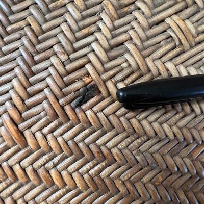 Pair of Small Matching Wicker Tables (UB-RG)