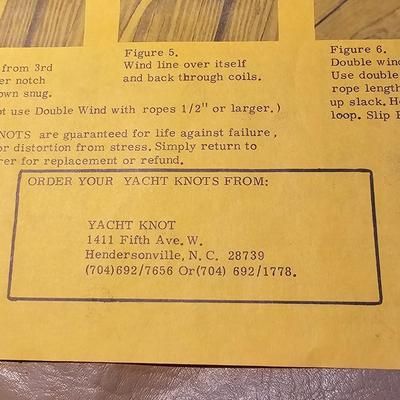 Yacht Knot Marine Rope Holders  (WS2-JS)