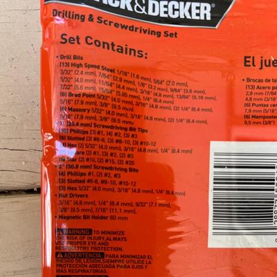 Black & Decker Drill and More (G-MK)