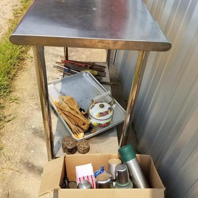 Commercial Prep Table