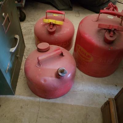 Metal Gas Cans