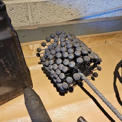 Vintage Hall Manufacturing Model ES Valve Seat Grinder + More  (WS2-JS)