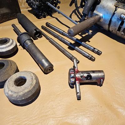 Vintage Hall Manufacturing Model ES Valve Seat Grinder + More  (WS2-JS)