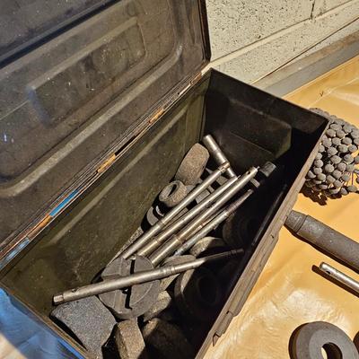 Vintage Hall Manufacturing Model ES Valve Seat Grinder + More  (WS2-JS)