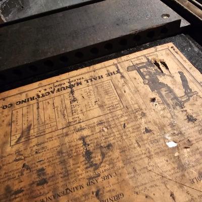 Vintage Hall Manufacturing Model ES Valve Seat Grinder + More  (WS2-JS)