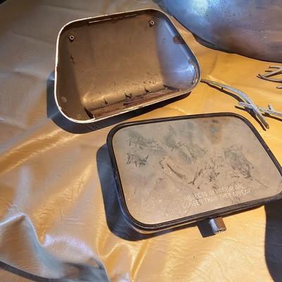 Vintage Auto Emblems, Insignias + Assorted Mirrors (WS2-JS)