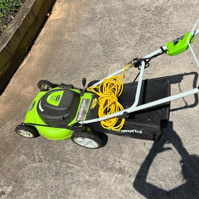 GreenWorks 20â€ 12A Electric Lawn Mower (G-MK)