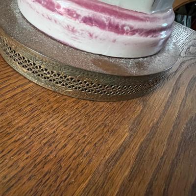 Tall Parlor Table & Lamp (UB-RG)