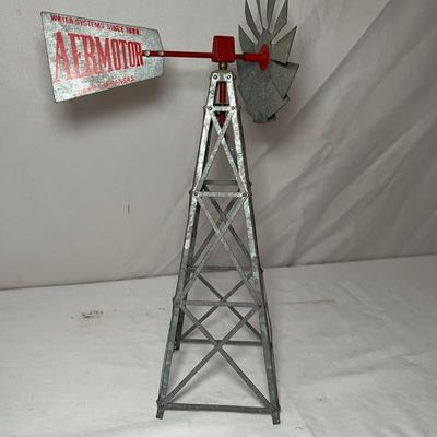 Log Cabin & Aermotor Windmill (UB-RG)