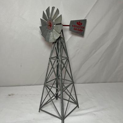 Log Cabin & Aermotor Windmill (UB-RG)