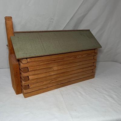 Log Cabin & Aermotor Windmill (UB-RG)