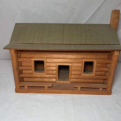 Log Cabin & Aermotor Windmill (UB-RG)