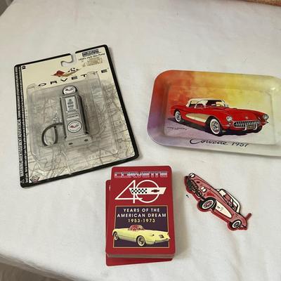 Large Assortment of Corvette Collectibles (UB-RG)