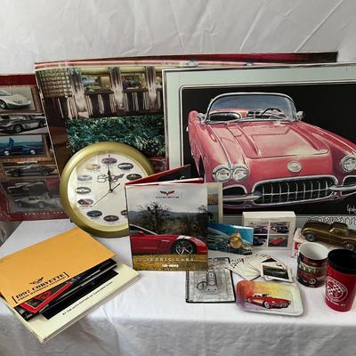 Large Assortment of Corvette Collectibles (UB-RG)