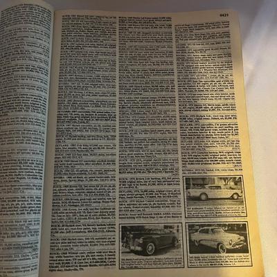 Classic Car Books (UO-MG)