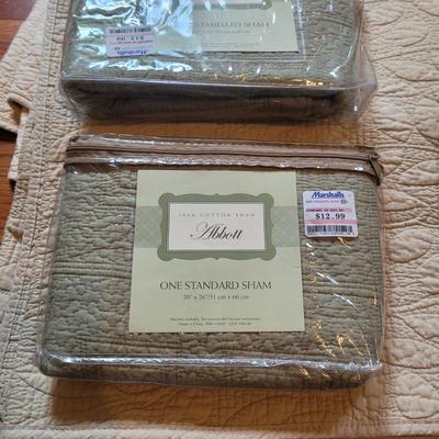 Quilted Queen Coverlets and Sham Covers (PB-CE)