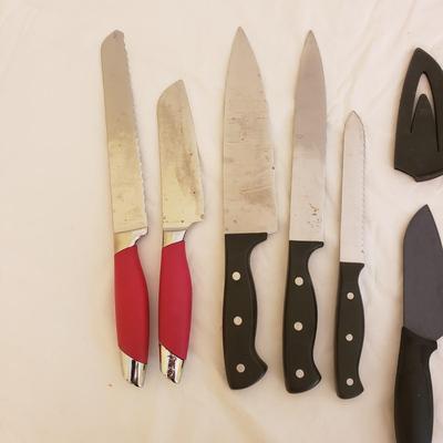 Kitchen Aid Utensil and Sharper Image Knives (K-KD)