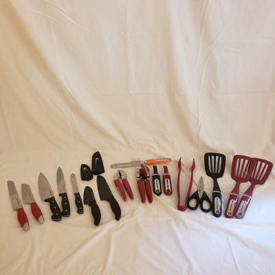 Kitchen Aid Utensil and Sharper Image Knives (K-KD)