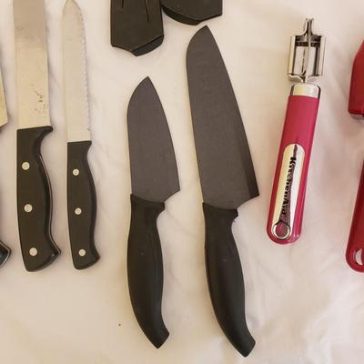 Kitchen Aid Utensil and Sharper Image Knives (K-KD)