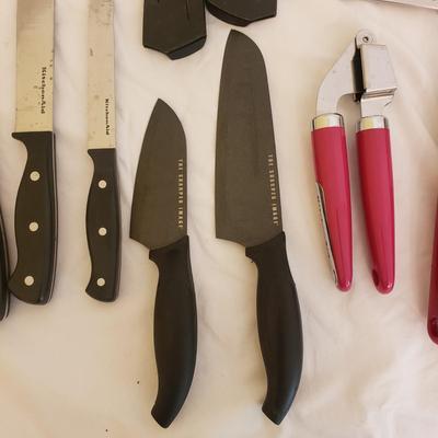 Kitchen Aid Utensil and Sharper Image Knives (K-KD)