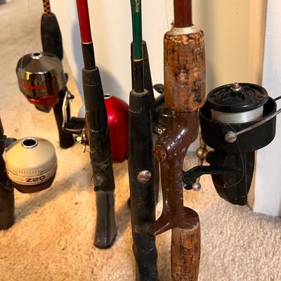 Lot of 5 Fishing Rods