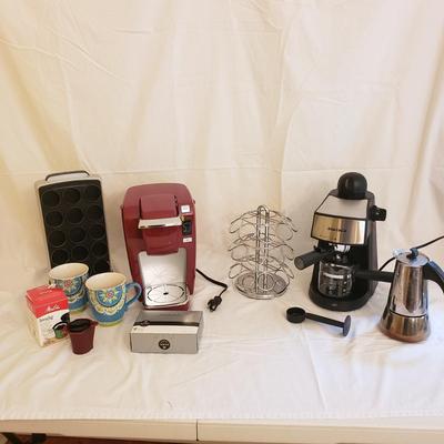 Keurig, Sowtech and Bialetti Coffee and Expresso Makers (DR-KD)