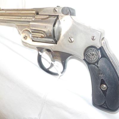Hammerless Smith and Wesson 38 cal.est. $150 to $ 500.