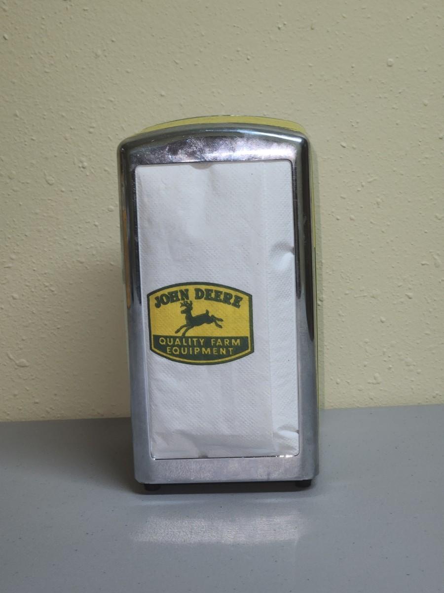 Vintage John Deere napkin holder