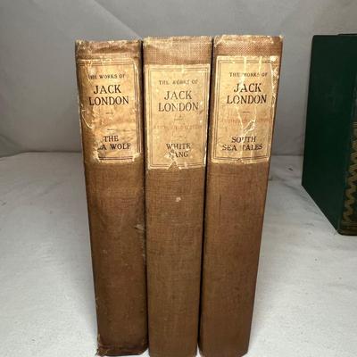 Vintage Books - Jack London, RL Stevenson & More (UB-RG)