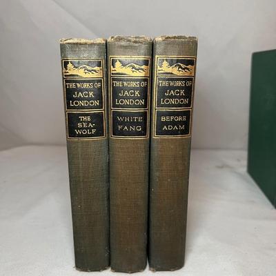 Vintage Books - Jack London, RL Stevenson & More (UB-RG)