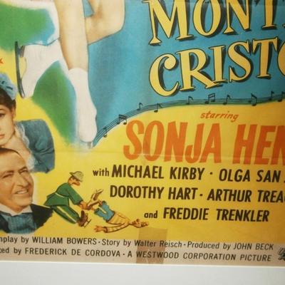 Sonja Heine in "The COUNTESS OF MONTE CRISTO" 1948 Movie Poster
