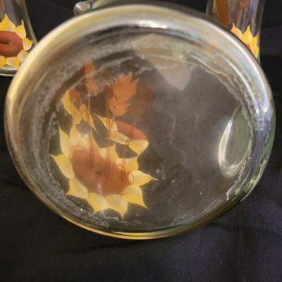 Hand Painted Pitcher and Glasses (DR-KD)