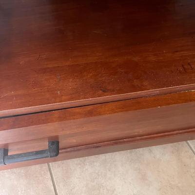 Coffee Table W/ Shelf & Drawer