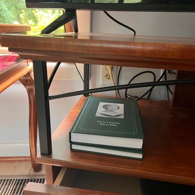 Coffee Table W/ Shelf & Drawer