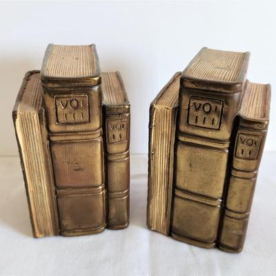 Lot #47  Pair of Vintage Bookends - HEAVY