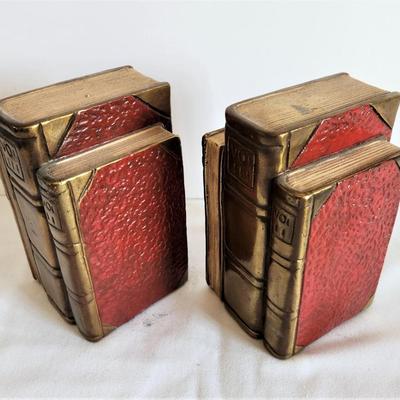 Lot #47  Pair of Vintage Bookends - HEAVY