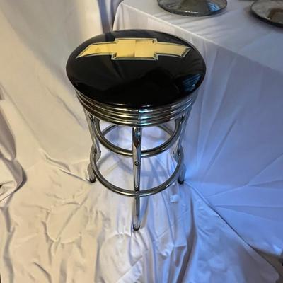 Chevrolet Swivel Bar Stool & Chevy Truck Collectibles (UB-RG)